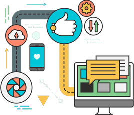 PPC advertising service illustration